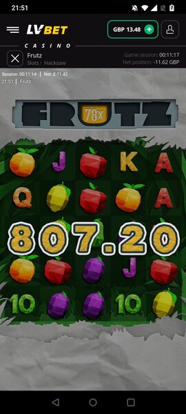Insane Win on Frutz Bonus!
