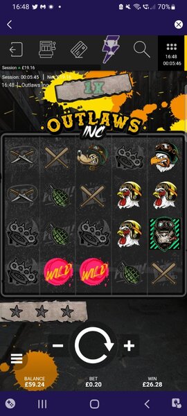Outlaws Big Win!
