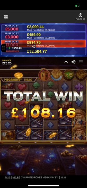 Dynamite Riches Megaways Huge Win!