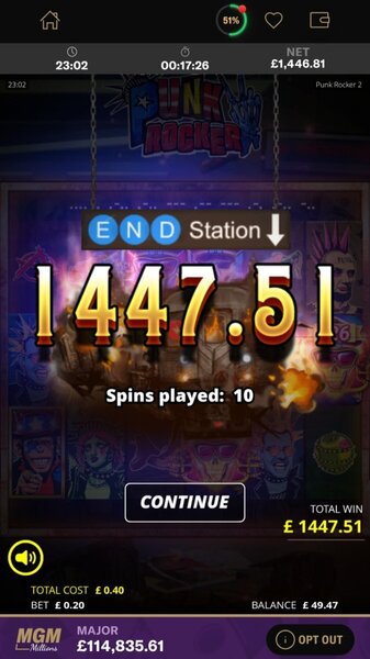 MASSIVE Punk Rocker 2 Win!