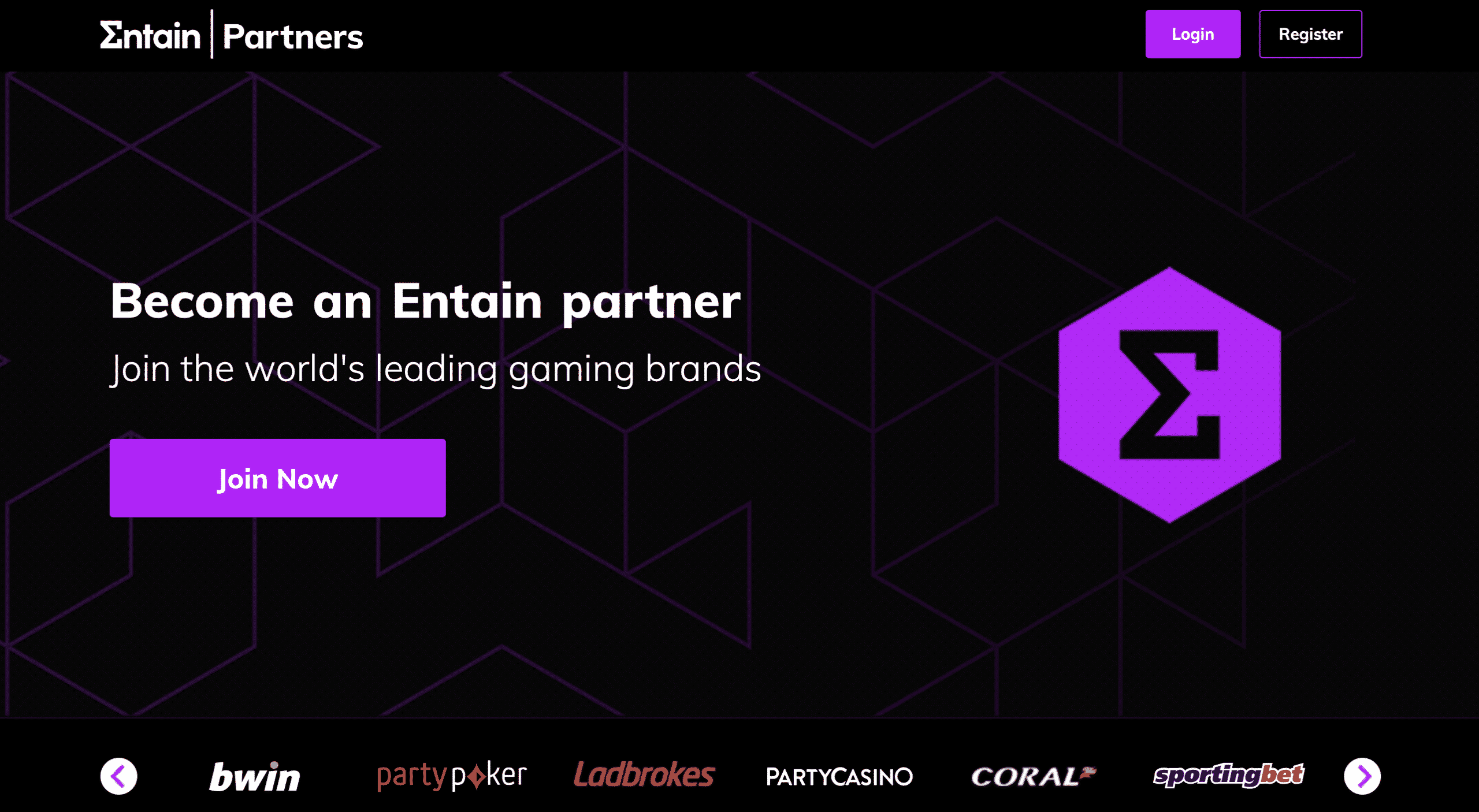 Entain Partners Affiliation