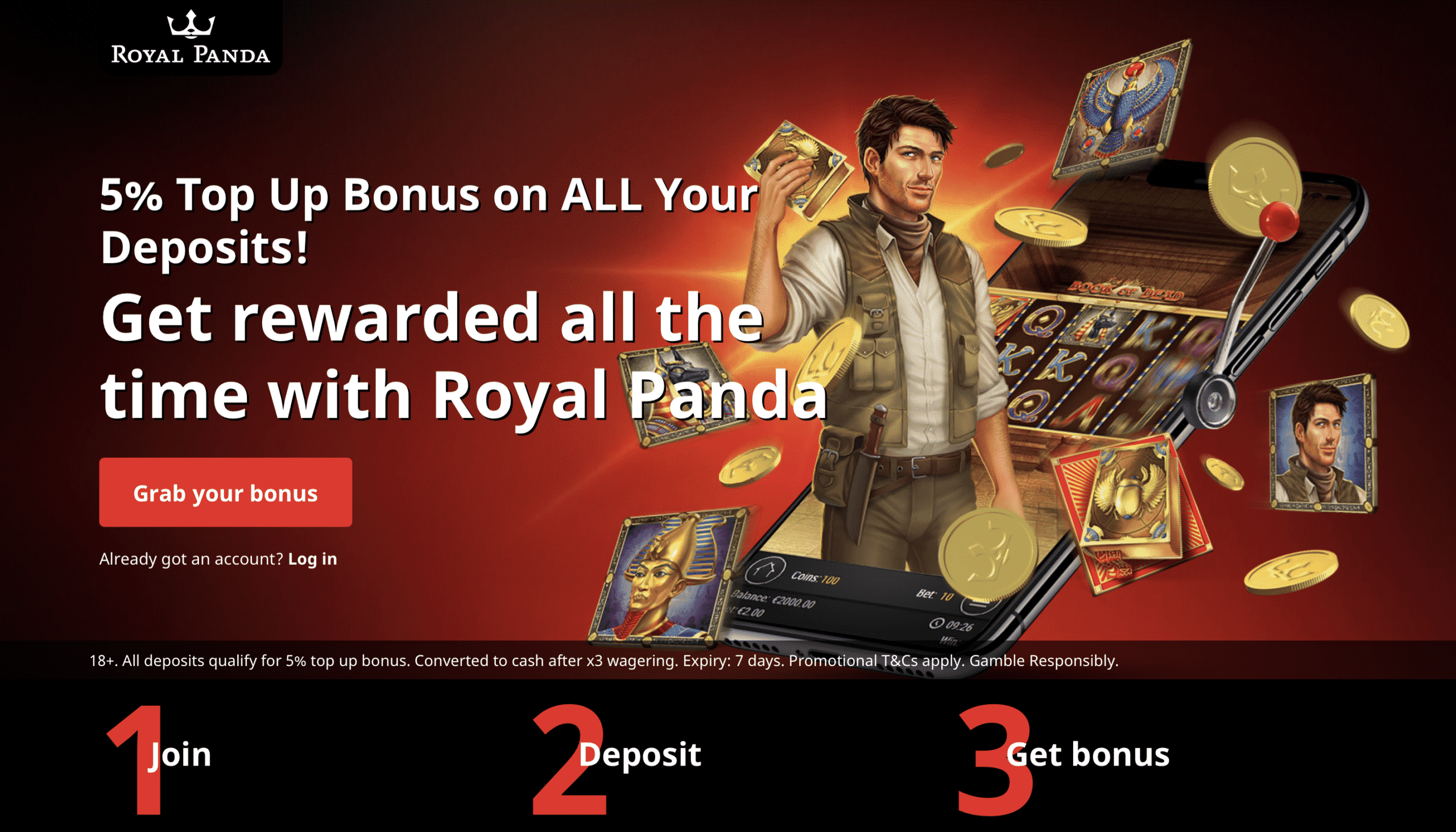 Royal Panda Homepage