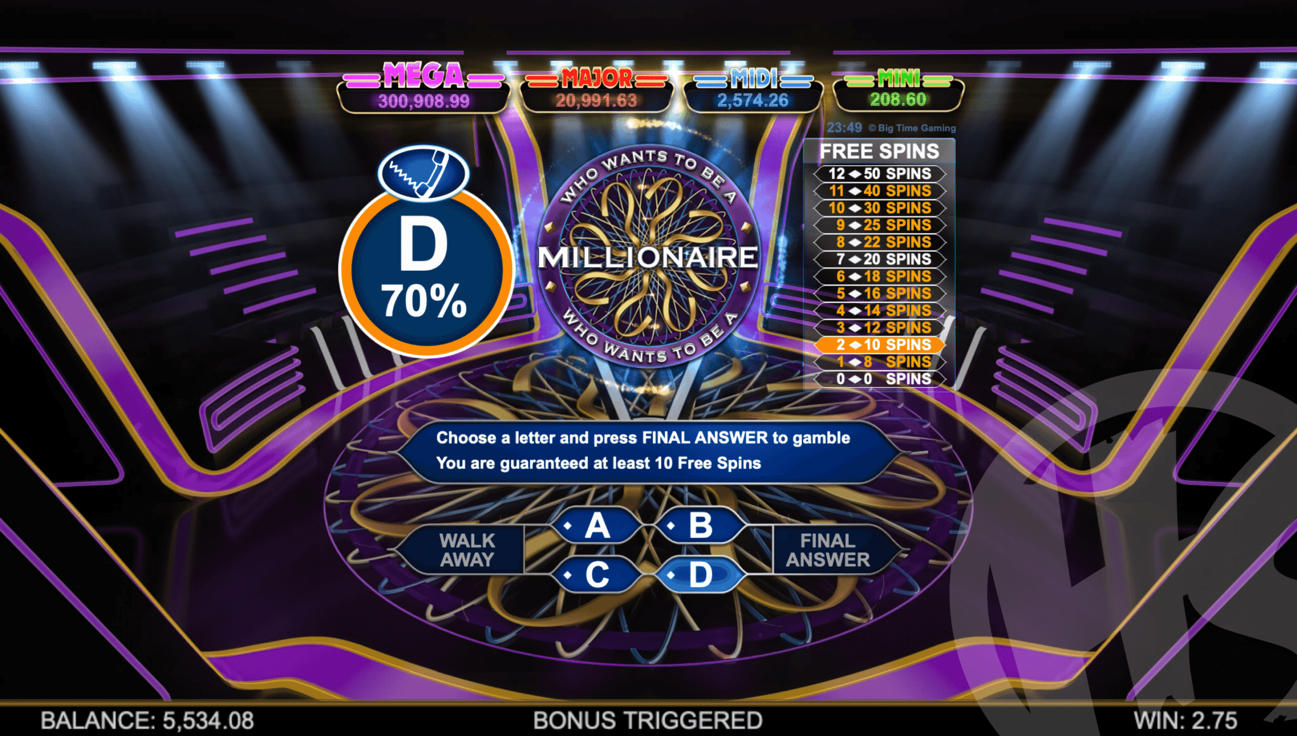 Gamble Up To 50 Free Spins
