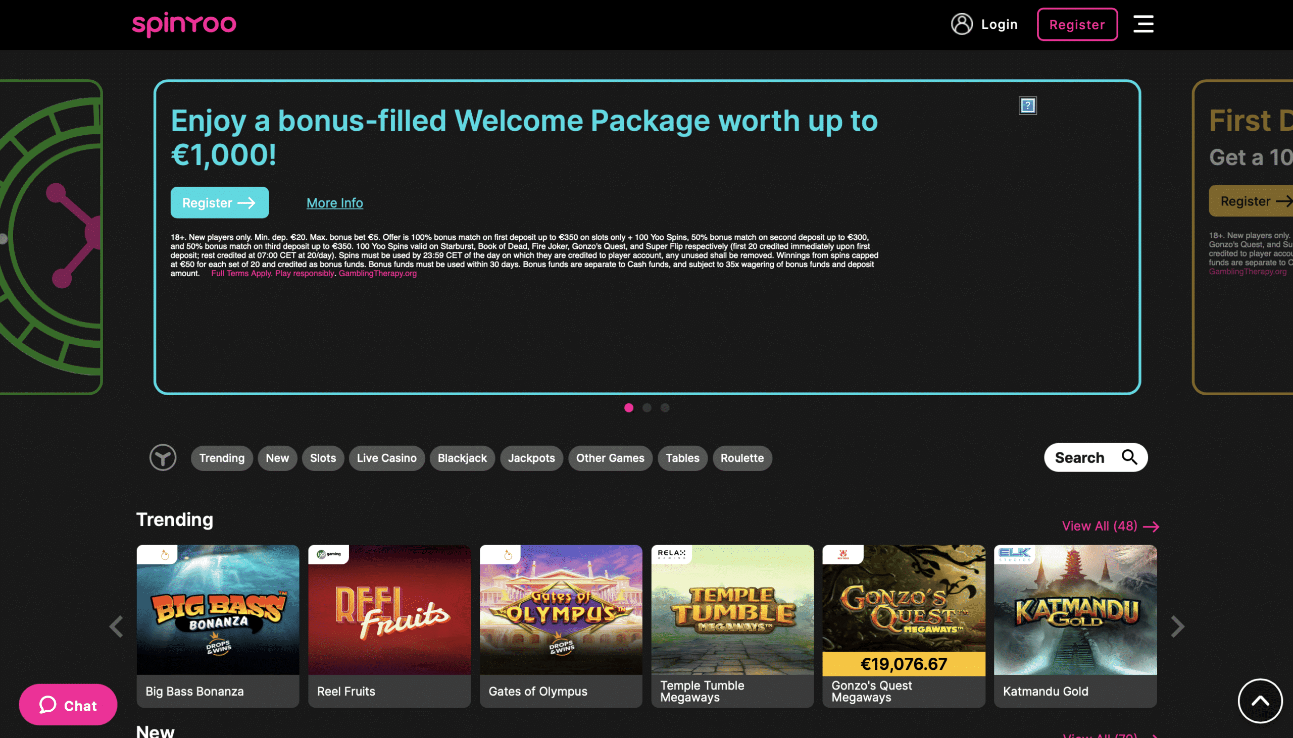 SpinYoo Homepage